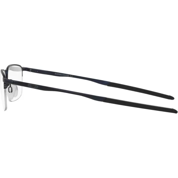 imageOakley Mens Ox3174 Barrelhouse 05 Rectangular Prescription Eyeglass FramesMatte MidnightDemo Lens