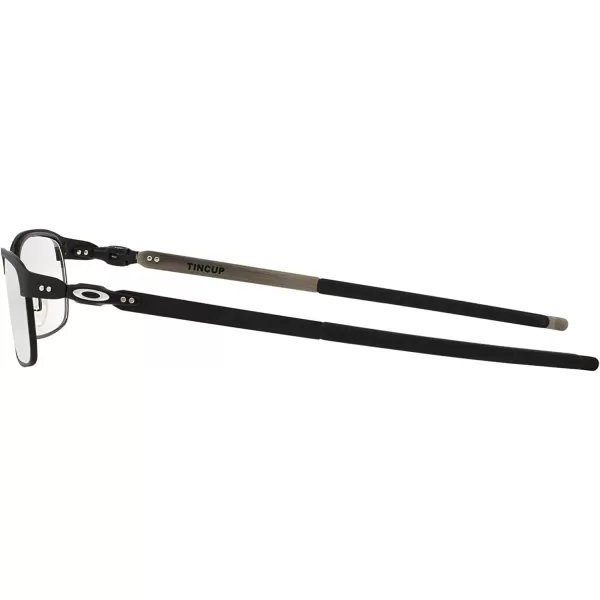 imageOakley Mens Ox3184 Tincup Rectangular Prescription Eyeglass FramesPowder CoalDemo Lens