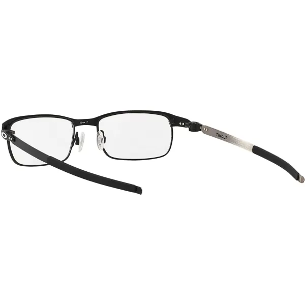 imageOakley Mens Ox3184 Tincup Rectangular Prescription Eyeglass FramesPowder CoalDemo Lens