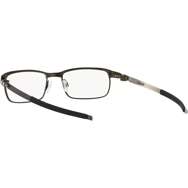 imageOakley Mens Ox3184 Tincup Rectangular Prescription Eyeglass FramesPowder PewterDemo Lens