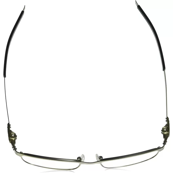 imageOakley Mens Ox3184 Tincup Rectangular Prescription Eyeglass FramesSatin Light GoldDemo Lens