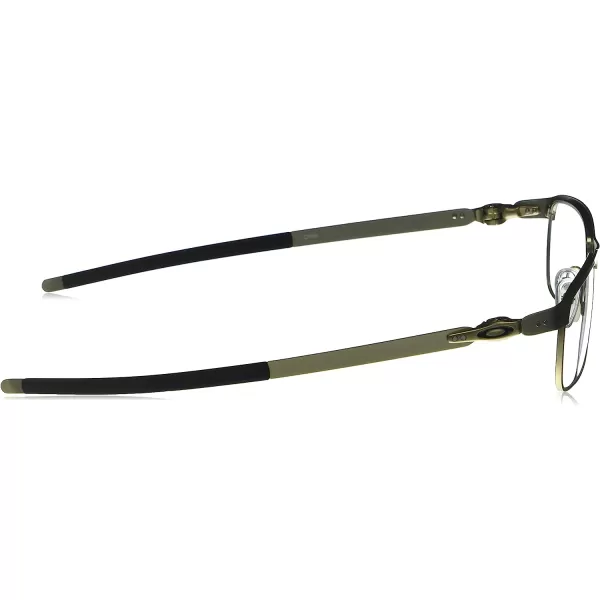 imageOakley Mens Ox3184 Tincup Rectangular Prescription Eyeglass FramesSatin Light GoldDemo Lens