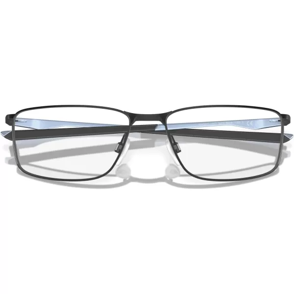 imageOakley Mens Ox3217 Socket 50 Rectangular Prescription Eyeglass FramesSatin BlackDemo Lens