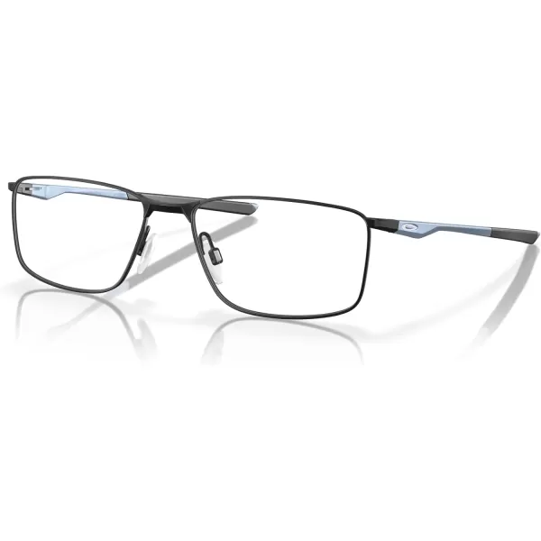 imageOakley Mens Ox3217 Socket 50 Rectangular Prescription Eyeglass FramesSatin BlackDemo Lens