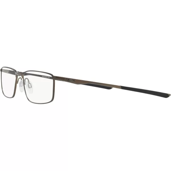 imageOakley Mens Ox3217 Socket 50 Rectangular Prescription Eyeglass FramesSatin PewterDemo Lens