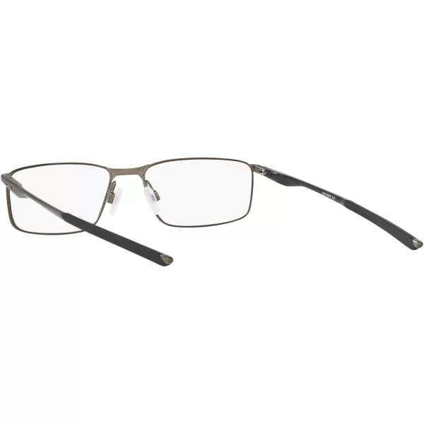 imageOakley Mens Ox3217 Socket 50 Rectangular Prescription Eyeglass FramesSatin PewterDemo Lens