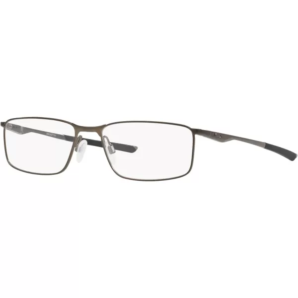 imageOakley Mens Ox3217 Socket 50 Rectangular Prescription Eyeglass FramesSatin PewterDemo Lens