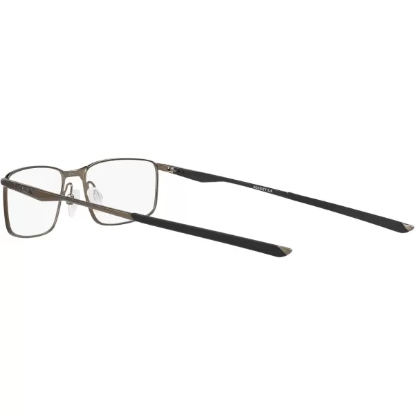 imageOakley Mens Ox3217 Socket 50 Rectangular Prescription Eyeglass FramesSatin PewterDemo Lens