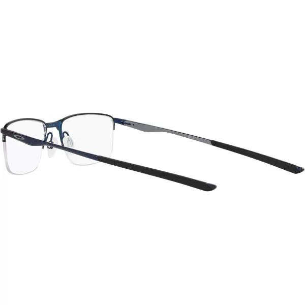 imageOakley Mens Ox3218 Socket 55 Rectangular Prescription Eyeglass FramesMatte MidnightDemo Lens