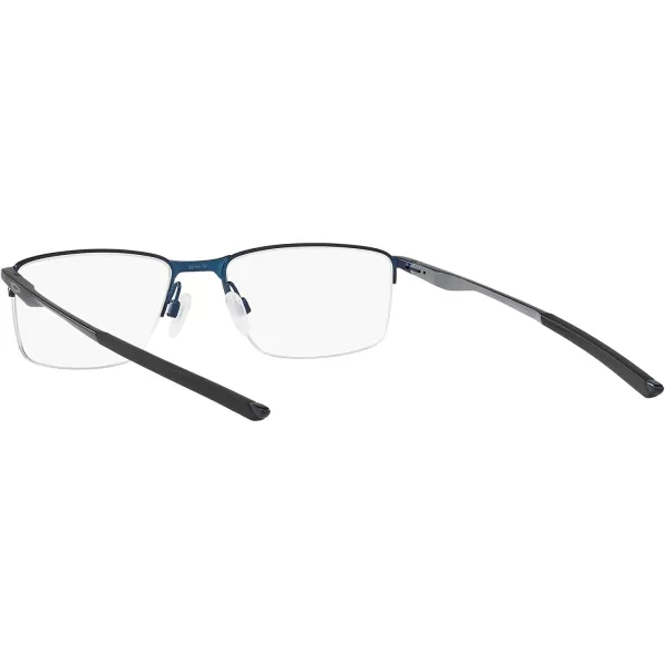 imageOakley Mens Ox3218 Socket 55 Rectangular Prescription Eyeglass FramesMatte MidnightDemo Lens