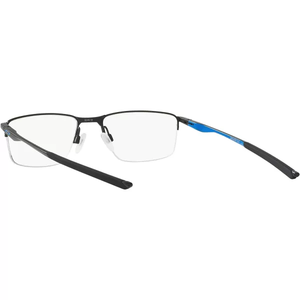 imageOakley Mens Ox3218 Socket 55 Rectangular Prescription Eyeglass FramesSatin BlackDemo Lens