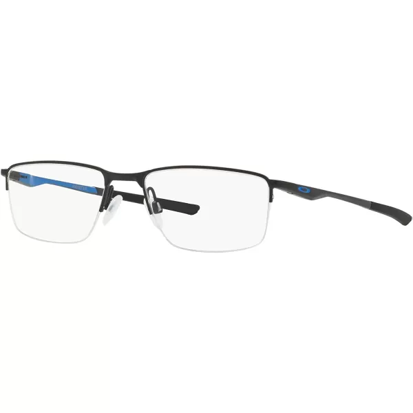 imageOakley Mens Ox3218 Socket 55 Rectangular Prescription Eyeglass FramesSatin BlackDemo Lens