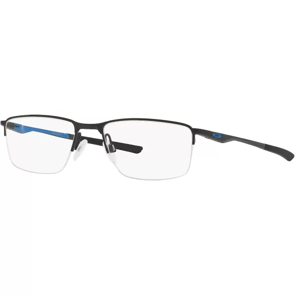 imageOakley Mens Ox3218 Socket 55 Rectangular Prescription Eyeglass FramesSatin BlackDemo Lens