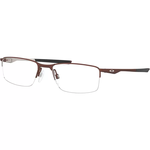 imageOakley Mens Ox3218 Socket 55 Rectangular Prescription Eyeglass FramesSatin CortenDemo Lens