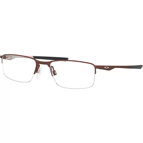 imageOakley Mens Ox3218 Socket 55 Rectangular Prescription Eyeglass FramesSatin CortenDemo Lens