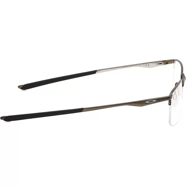 imageOakley Mens Ox3218 Socket 55 Rectangular Prescription Eyeglass FramesSatin LeadDemo Lens