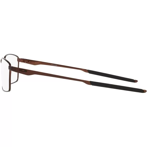imageOakley Mens Ox3227 Fuller Rectangular Prescription Eyeglass FramesBrushed GrenacheDemo Lens