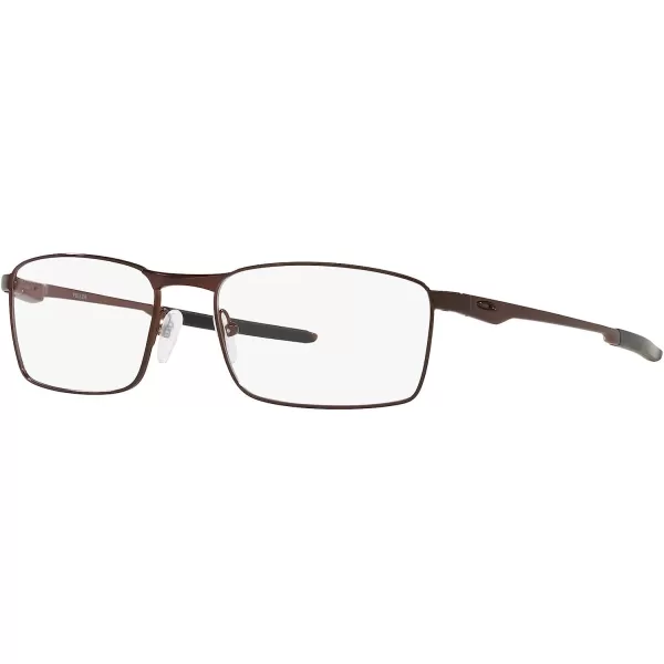 imageOakley Mens Ox3227 Fuller Rectangular Prescription Eyeglass FramesBrushed GrenacheDemo Lens
