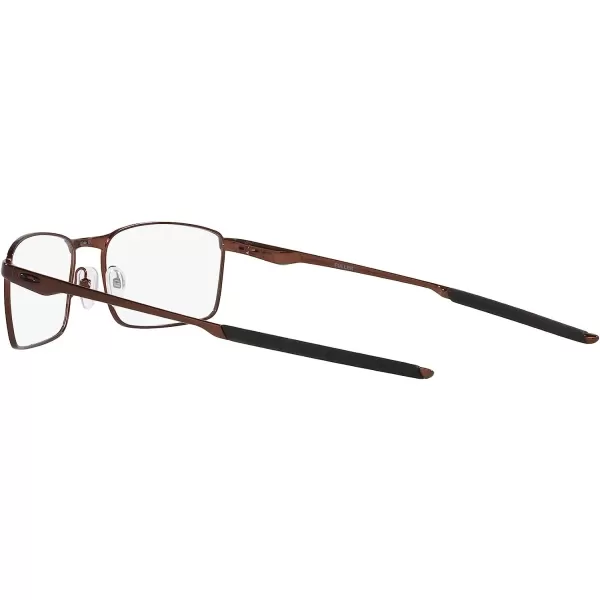 imageOakley Mens Ox3227 Fuller Rectangular Prescription Eyeglass FramesBrushed GrenacheDemo Lens