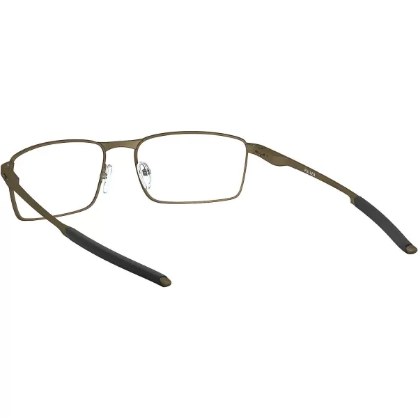 imageOakley Mens Ox3227 Fuller Rectangular Prescription Eyeglass FramesPewterDemo Lens