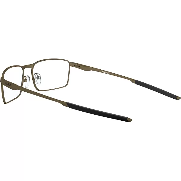 imageOakley Mens Ox3227 Fuller Rectangular Prescription Eyeglass FramesPewterDemo Lens