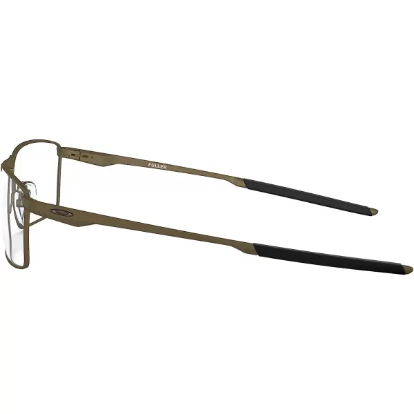 imageOakley Mens Ox3227 Fuller Rectangular Prescription Eyeglass FramesPewterDemo Lens