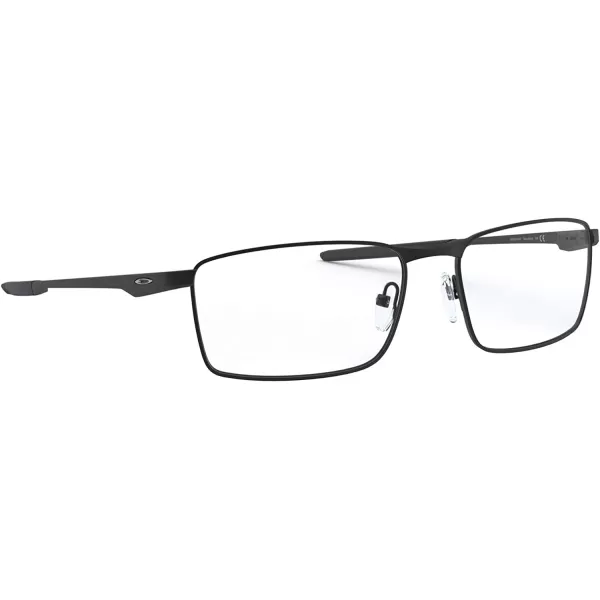 imageOakley Mens Ox3227 Fuller Rectangular Prescription Eyeglass FramesSatin BlackDemo Lens