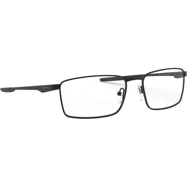 imageOakley Mens Ox3227 Fuller Rectangular Prescription Eyeglass FramesSatin BlackDemo Lens