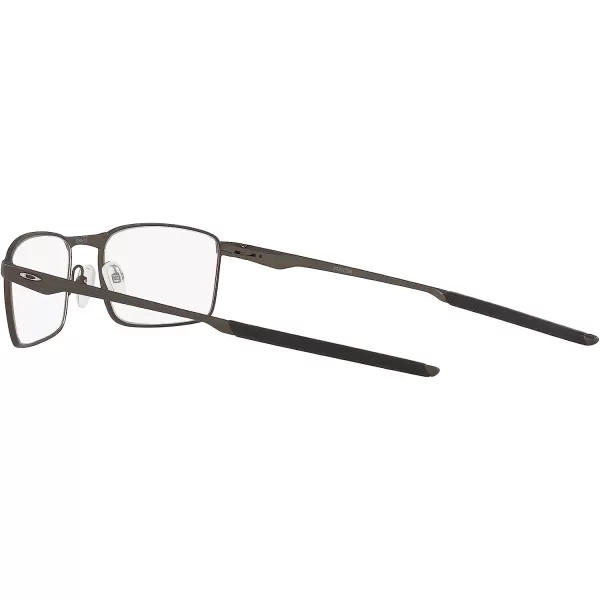 imageOakley Mens Ox3227 Fuller Rectangular Prescription Eyeglass FramesSatin LeadDemo Lens