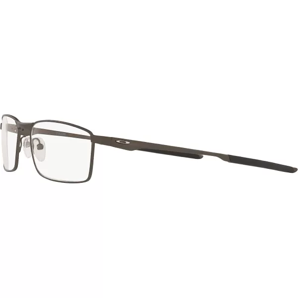 imageOakley Mens Ox3227 Fuller Rectangular Prescription Eyeglass FramesSatin LeadDemo Lens