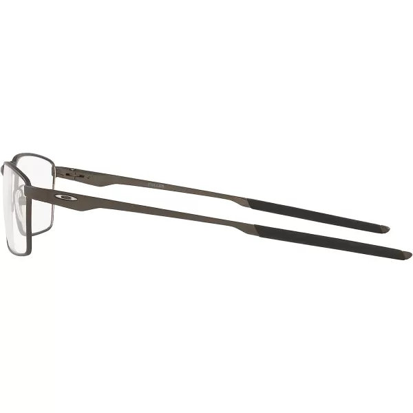 imageOakley Mens Ox3227 Fuller Rectangular Prescription Eyeglass FramesSatin LeadDemo Lens