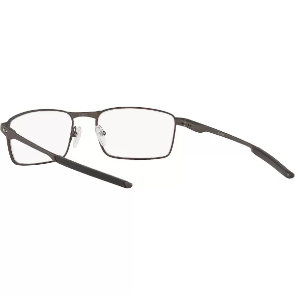 imageOakley Mens Ox3227 Fuller Rectangular Prescription Eyeglass FramesSatin LeadDemo Lens