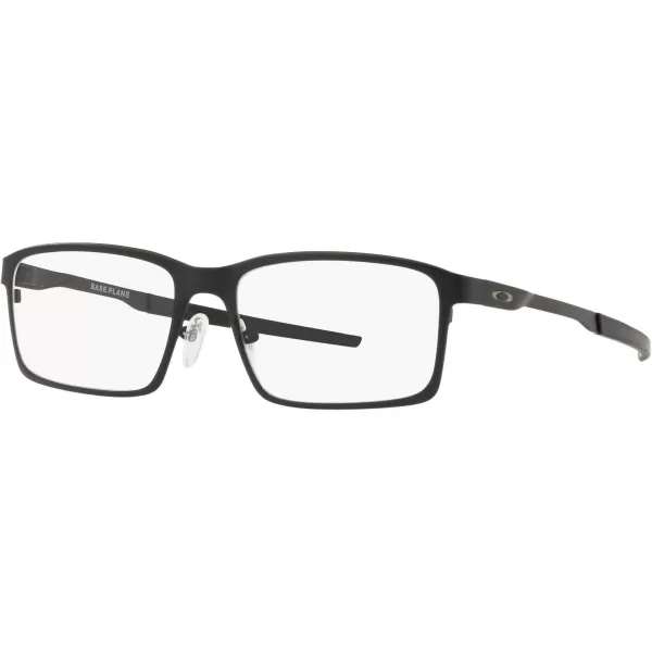 imageOakley Mens Ox3232 Base Plane Rectangular Prescription Eyewear FramesSatin BlackDemo Lens
