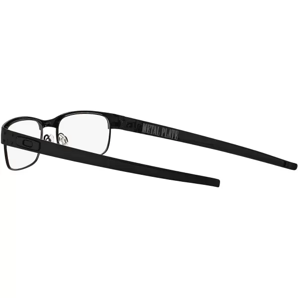 imageOakley Mens Ox5038 Metal Plate Titanium Rectangular Prescription Eyeglass FramesMatte BlackDemo Lens
