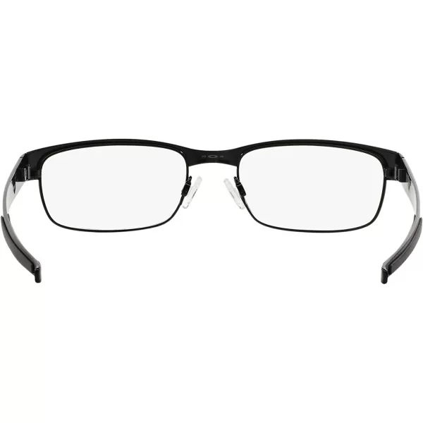imageOakley Mens Ox5038 Metal Plate Titanium Rectangular Prescription Eyeglass FramesMatte BlackDemo Lens