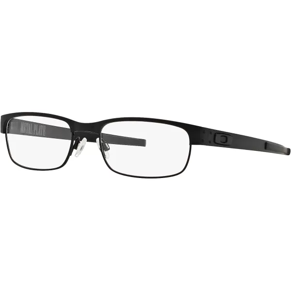 imageOakley Mens Ox5038 Metal Plate Titanium Rectangular Prescription Eyeglass FramesMatte BlackDemo Lens