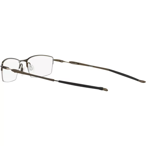imageOakley Mens Ox5113 Lizard Rectangular Prescription Eyeglass FramesPewterDemo Lens