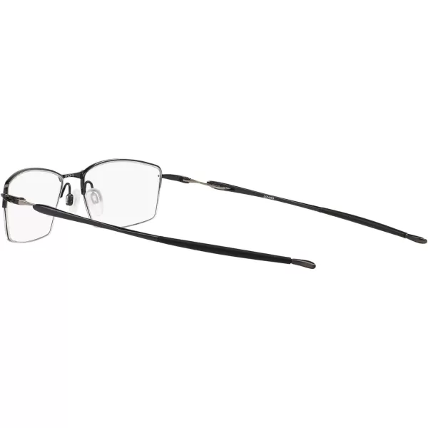 imageOakley Mens Ox5113 Lizard Rectangular Prescription Eyeglass FramesPolished MidnightDemo Lens