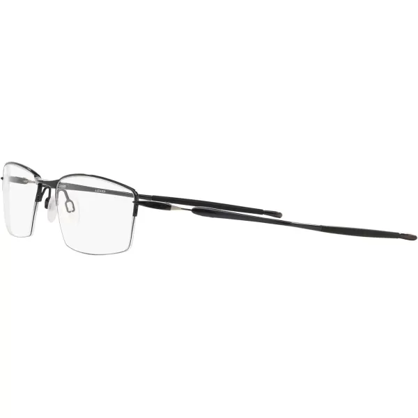 imageOakley Mens Ox5113 Lizard Rectangular Prescription Eyeglass FramesPolished MidnightDemo Lens