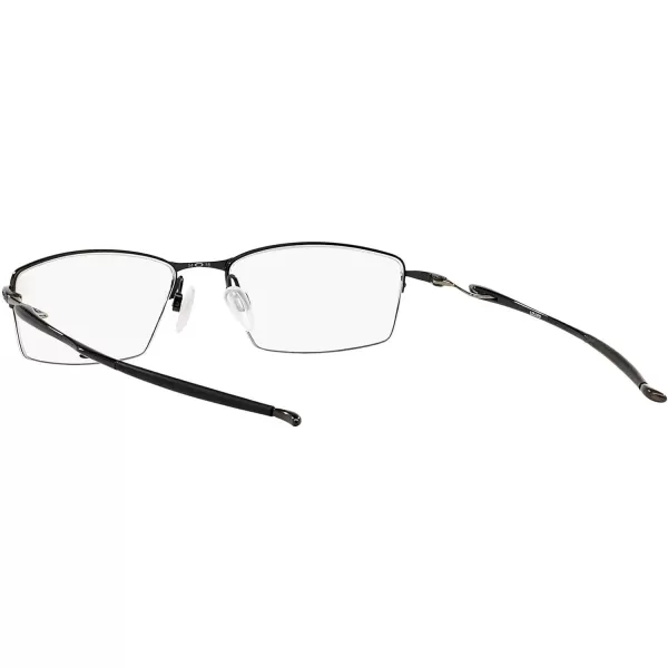 imageOakley Mens Ox5113 Lizard Rectangular Prescription Eyeglass FramesPolished MidnightDemo Lens
