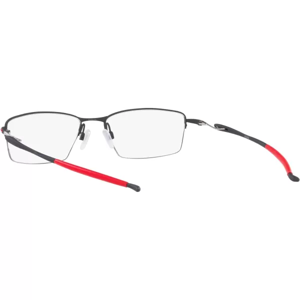 imageOakley Mens Ox5113 Lizard Rectangular Prescription Eyeglass FramesSatin Light SteelDemo Lens