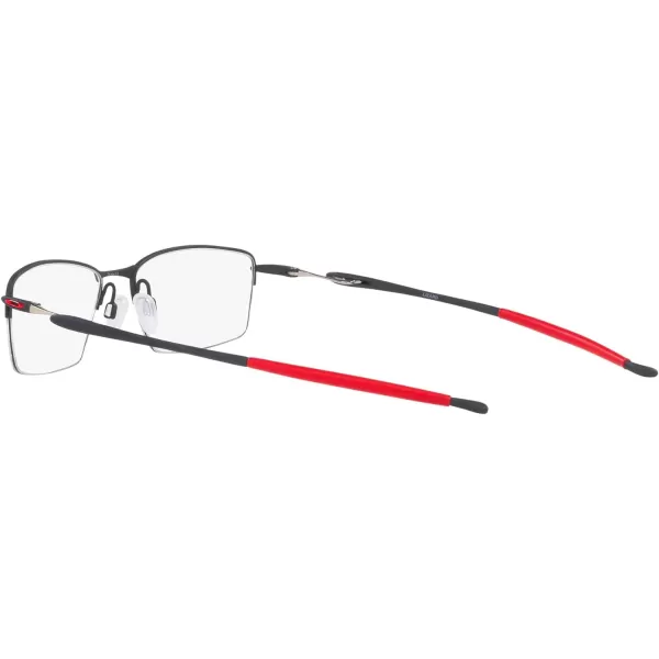 imageOakley Mens Ox5113 Lizard Rectangular Prescription Eyeglass FramesSatin Light SteelDemo Lens