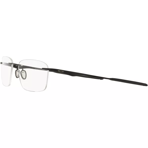 imageOakley Mens Ox5115 Wingfold Evs Square Prescription Eyeglass FramesSatin BlackDemo Lens