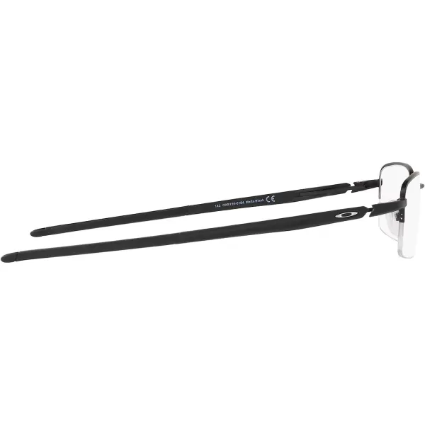 imageOakley Mens Ox5125 Gauge 51 Rectangular Prescription Eyeglass FramesMatte Black on BlackDemo Lens