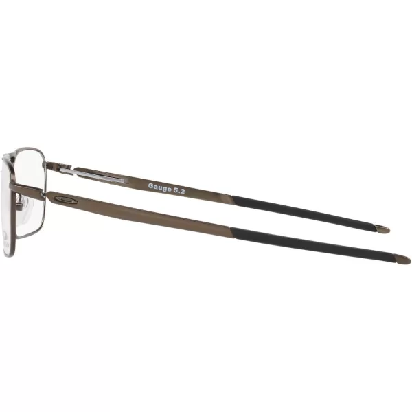 imageOakley Mens Ox5127 Gauge 52 Truss Titanium Square Prescription Eyeglass FramesPewterDemo Lens