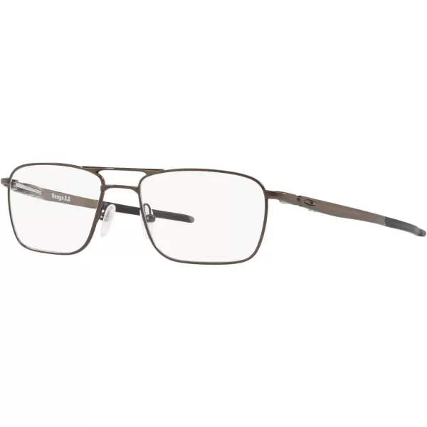 imageOakley Mens Ox5127 Gauge 52 Truss Titanium Square Prescription Eyeglass FramesPewterDemo Lens