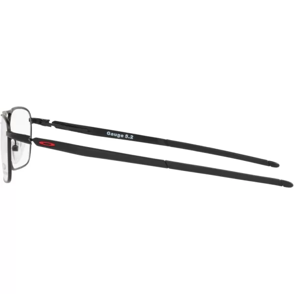 imageOakley Mens Ox5127 Gauge 52 Truss Titanium Square Prescription Eyeglass FramesSatin BlackDemo Lens