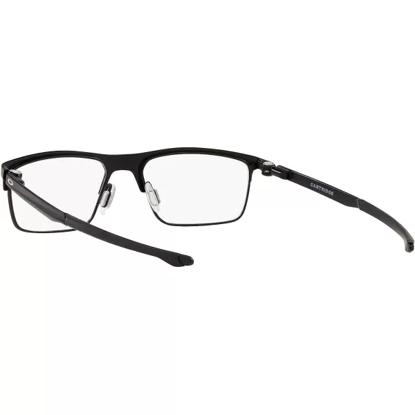 imageOakley Mens Ox5137 Cartridge Rectangular Prescription Eyeglass FramesSatin BlackDemo Lens