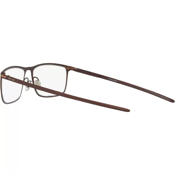 imageOakley Mens Ox5138 Tie Bar Rectangular Prescription Eyewear FramesSatin CortenDemo Lens