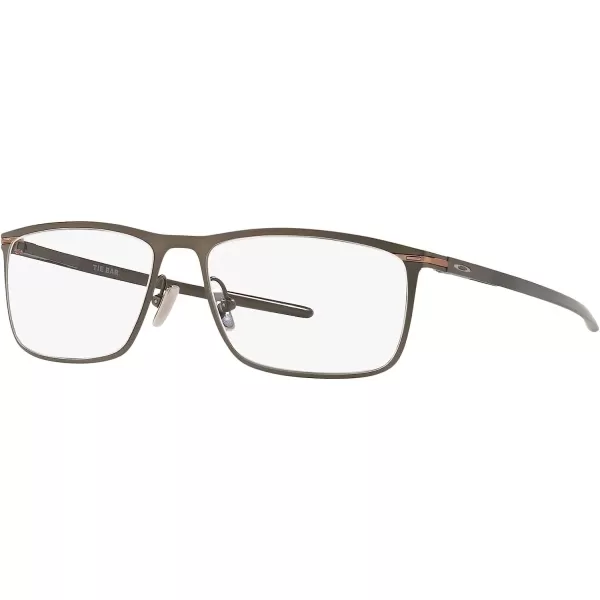 imageOakley Mens Ox5138 Tie Bar Rectangular Prescription Eyewear FramesSatin OliveDemo Lens